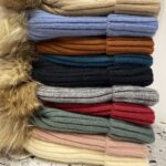 Bonnet maille côtelée