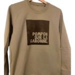 SWEAT FLOQUÉ UNISEX (TAILLE S)
